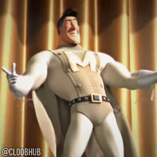 Стикерпак Megamind для Telegram