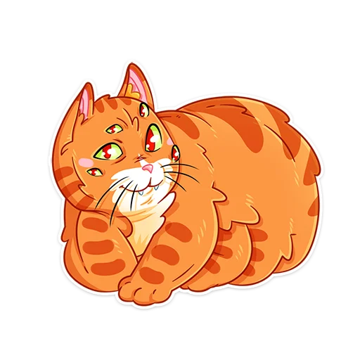 😲 Стикер «Паукоты» для Telegram