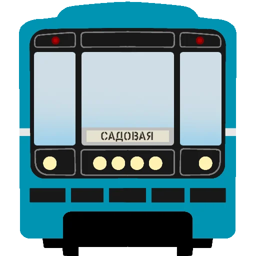 🚇 Стикер «Метро» для Telegram