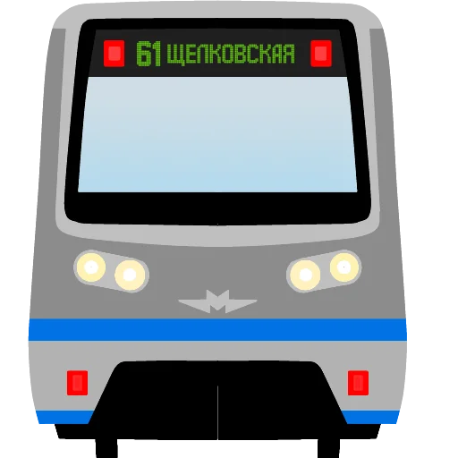 🚇 Стикер «Метро» для Telegram