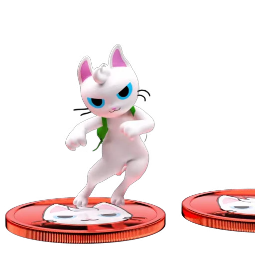 😈 Стикер «MEW 3D» для Telegram