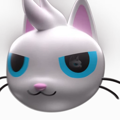 😟 Стикер «MEW 3D» для Telegram