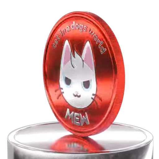 😹 Стикер «MEW 3D» для Telegram