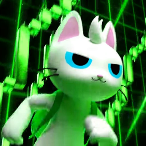 📈 Стикер «MEW 3D» для Telegram