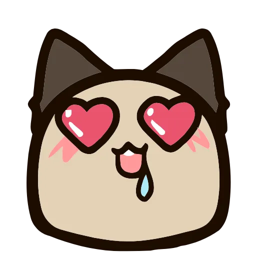 😍 Эмодзи «Mewha» для Telegram