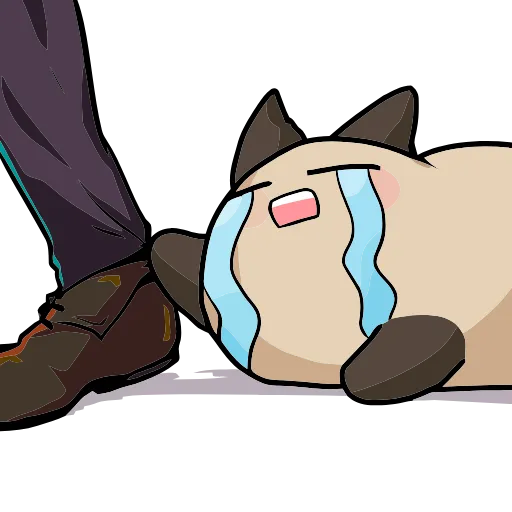 😭 Эмодзи «Mewha» для Telegram