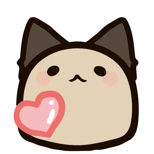 Стикерпак Mewha для Telegram