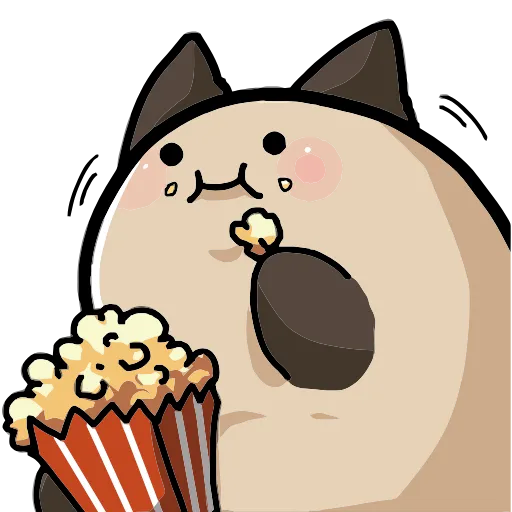 🍿 Эмодзи «Mewha» для Telegram
