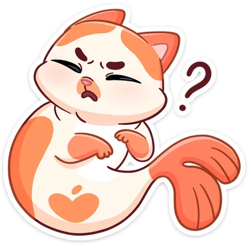 😣 Стикер «Стиль к набору Миу-Мяу.» для Telegram