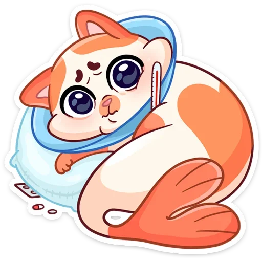 🤒 Стикер «Стиль к набору Миу-Мяу.» для Telegram