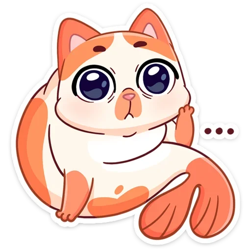 ☹️ Стикер «Стиль к набору Миу-Мяу.» для Telegram