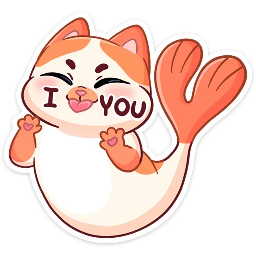 😍 Стикер «Стиль к набору Миу-Мяу.» для Telegram