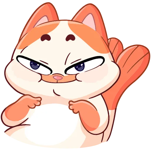 😌 Эмодзи «Миу-Ням» для Telegram