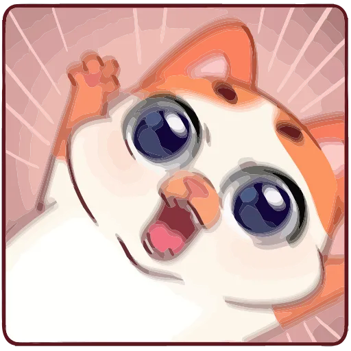 😱 Эмодзи «Миу-Ням» для Telegram