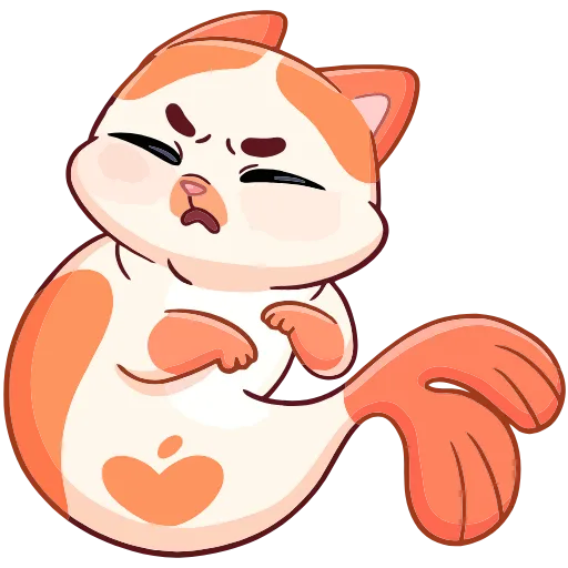 😣 Эмодзи «Миу-Ням» для Telegram