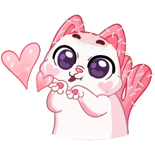 ❤️ Эмодзи «Миу-Ням» для Telegram