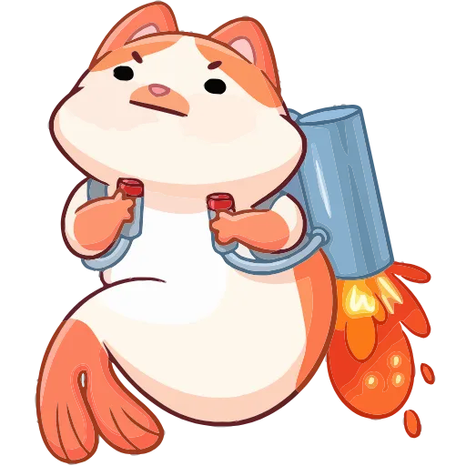 🚀 Эмодзи «Миу-Ням» для Telegram