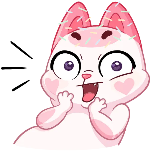 😱 Эмодзи «Миу-Ням» для Telegram