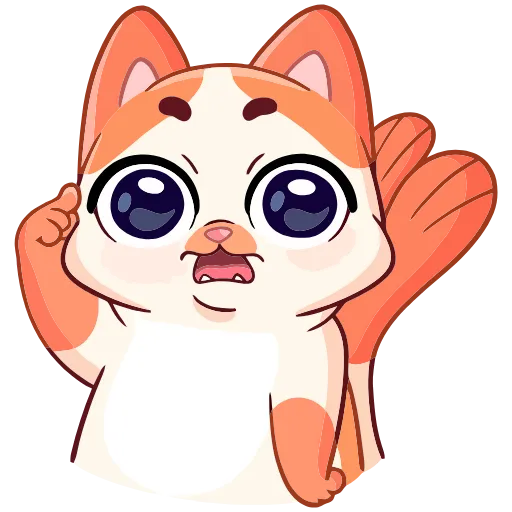 😐 Эмодзи «Миу-Ням» для Telegram