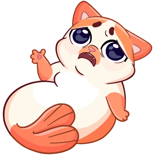 ☹️ Эмодзи «Миу-Ням» для Telegram
