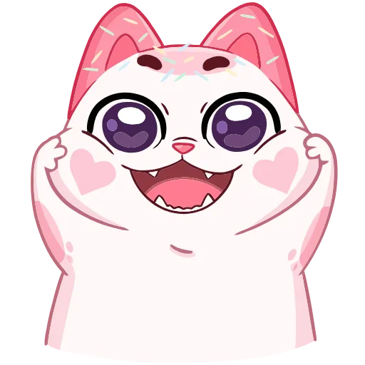 ☺️ Эмодзи «Миу-Ням» для Telegram
