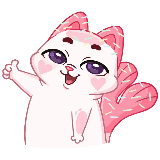 👍 Эмодзи «Миу-Ням» для Telegram