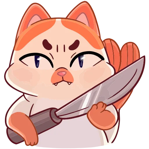 🔪 Эмодзи «Миу-Ням» для Telegram