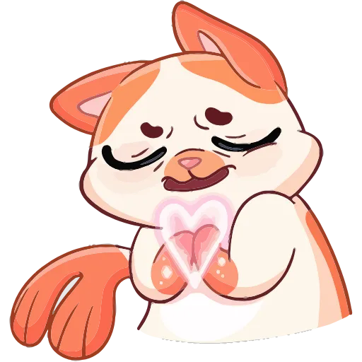 ❤️ Эмодзи «Миу-Ням» для Telegram