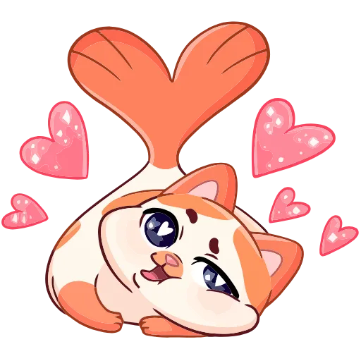 ❤️ Эмодзи «Миу-Ням» для Telegram
