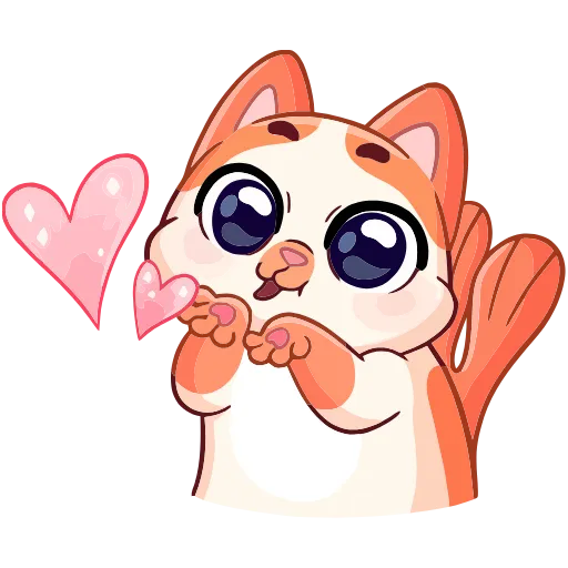 ❤️ Эмодзи «Миу-Ням» для Telegram