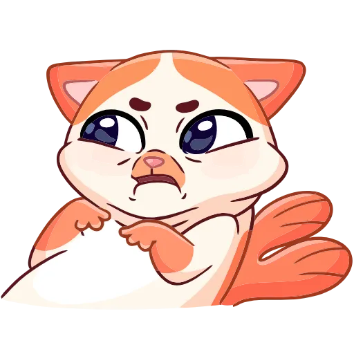 😕 Эмодзи «Миу-Ням» для Telegram