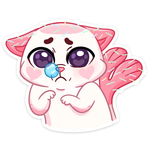 😢 Стикер «Миу-Ням» для Telegram
