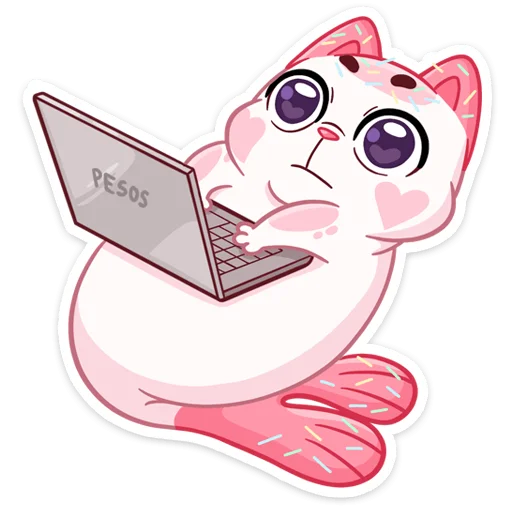 😐 Стикер «Миу-Ням» для Telegram