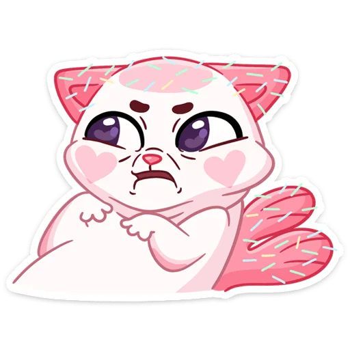 😒 Стикер «Миу-Ням» для Telegram