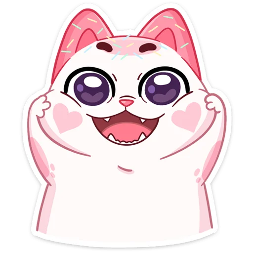 Стикерпак Миу-Ням для Telegram