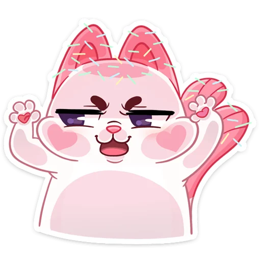 😱 Стикер «Миу-Ням» для Telegram