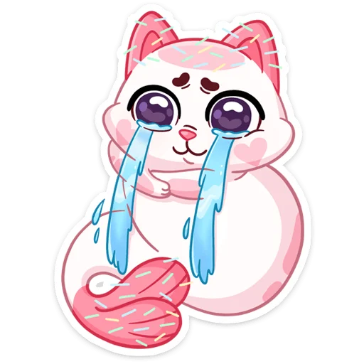 😭 Стикер «Миу-Ням» для Telegram