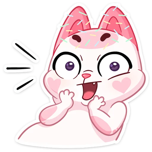 😱 Стикер «Миу-Ням» для Telegram