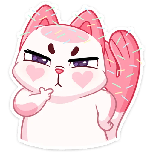 🤔 Стикер «Миу-Ням» для Telegram