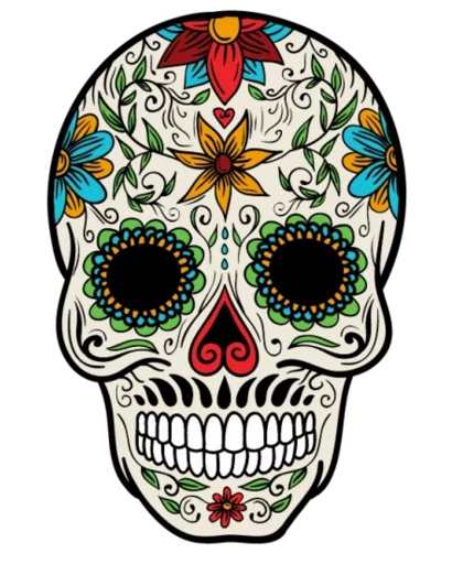 😃 Стикер «Mexican Skulls» для Telegram