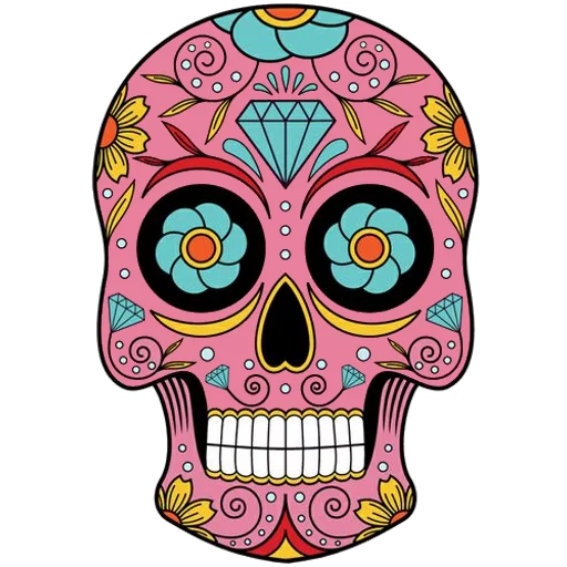 💎 Стикер «Mexican Skulls» для Telegram