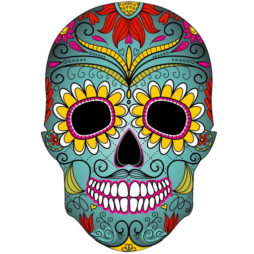 😄 Стикер «Mexican Skulls» для Telegram
