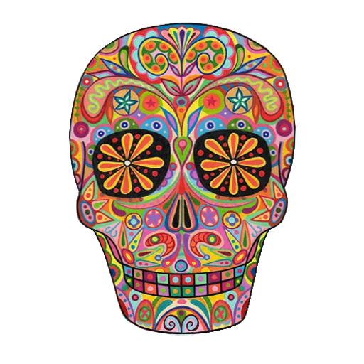 🎉 Стикер «Mexican Skulls» для Telegram