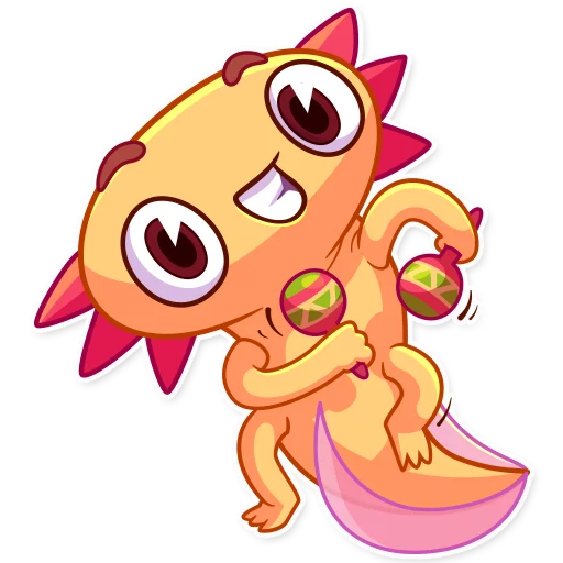 💃 Стикер «Mexican Axolotl» для Telegram