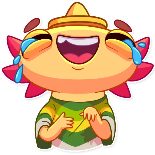 Стикерпак Mexican Axolotl для Telegram