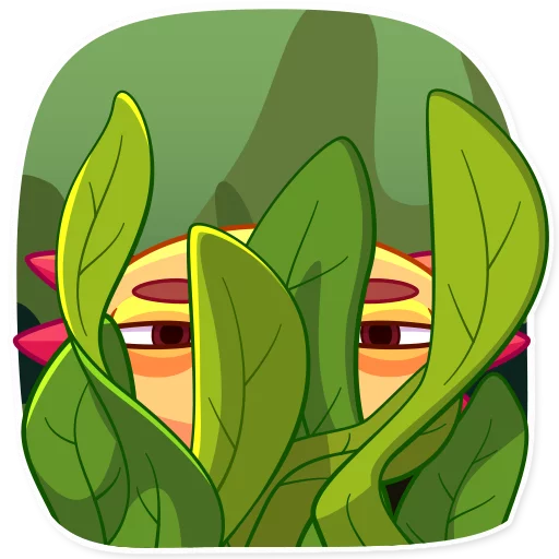 👀 Стикер «Mexican Axolotl» для Telegram