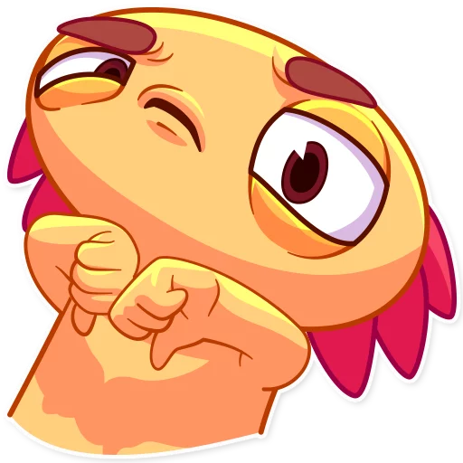 👎 Стикер «Mexican Axolotl» для Telegram