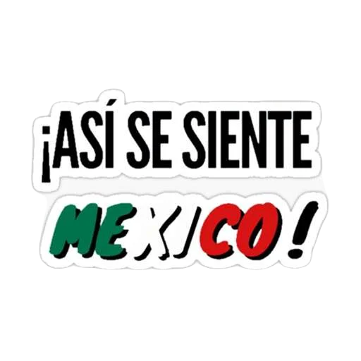 🇲🇽 Стикер «México Mi Amor» для Telegram