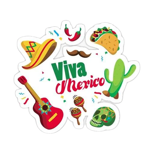 🇲🇽 Стикер «México Mi Amor» для Telegram
