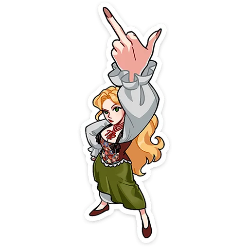 🌟 Стикер «Мэйди» для Telegram